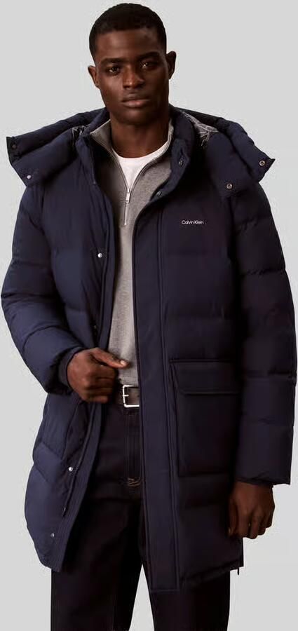 CK Calvin Klein Regular fit gewatteerd jack met afneembare capuchon - Foto 3