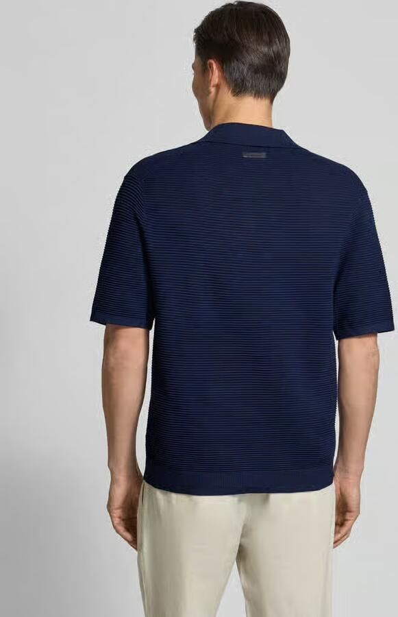 CK Calvin Klein Regular fit poloshirt met V-hals