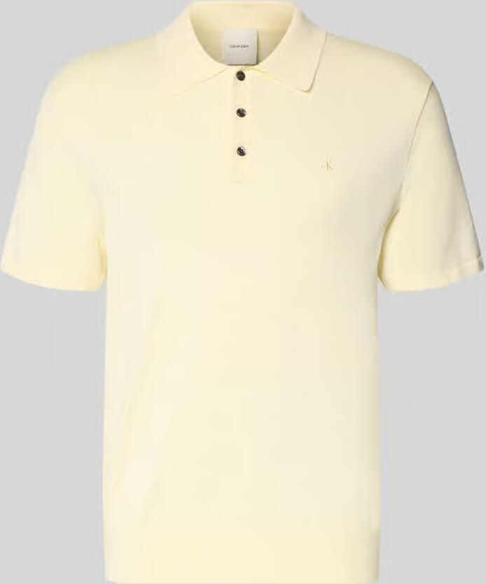 CK Calvin Klein regular fit poloshirt van puur katoen - Foto 2