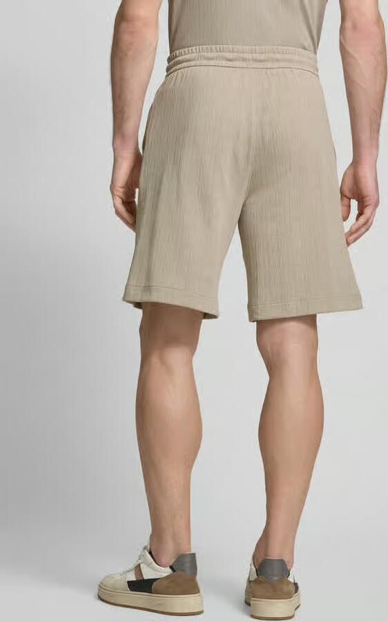 CK Calvin Klein Regular fit sweatshorts met labeldetail - Foto 3