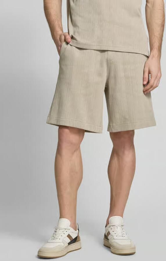 CK Calvin Klein Regular fit sweatshorts met labeldetail - Foto 2