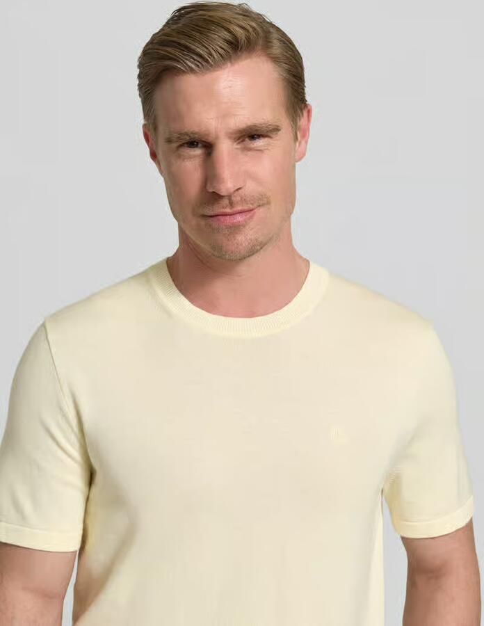 CK Calvin Klein regular fit T-shirt van puur katoen