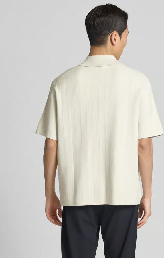 CK Calvin Klein Regular fit vrijetijdsoverhemd met structuurmotief
