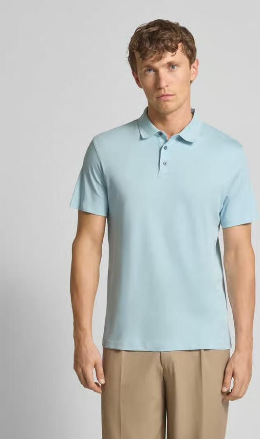 CK Calvin Klein Relaxed fit poloshirt met logostitching model 'SUPMA' - Foto 5
