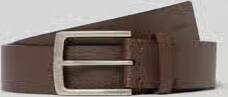 CK Calvin Klein Riem van echt buffelleer