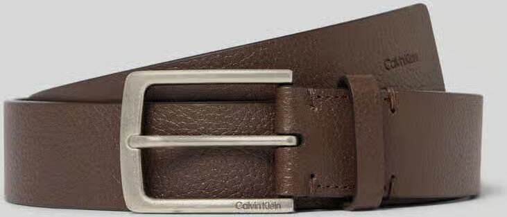 CK Calvin Klein Riem van echt buffelleer - Foto 2