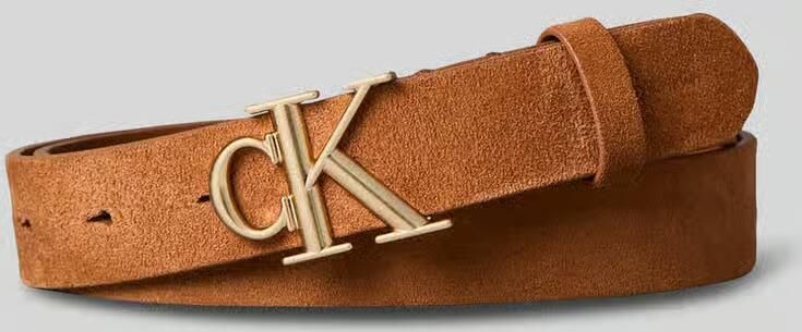 CK Calvin Klein Riem van echt leer met logodetail - Foto 2