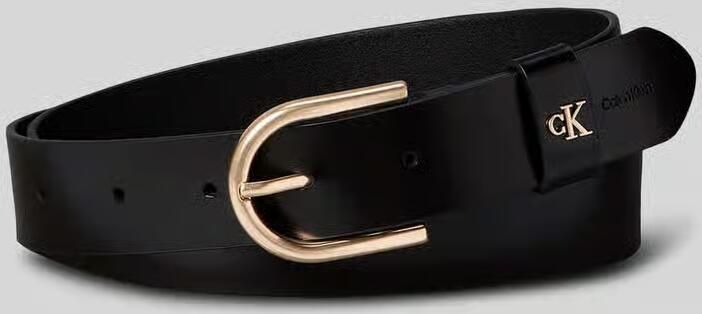 CK Calvin Klein Riem van echt leer met logodetail - Foto 2