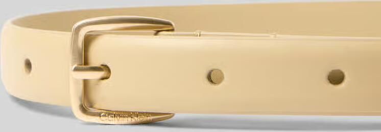 CK Calvin Klein Riem van echt leer model 'ESSENTIAL BUCKLE 20MM'