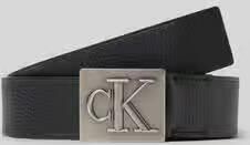 CK Calvin Klein Riem van echt rundleer