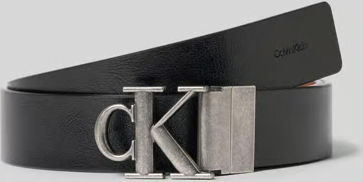 CK Calvin Klein Riem van rundleer met pinsluiting - Foto 2