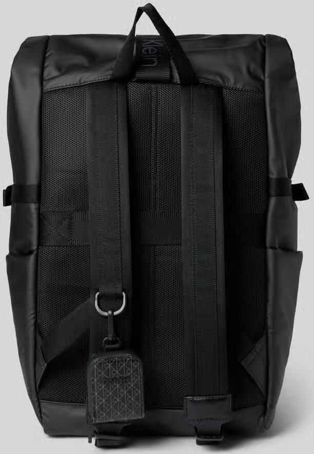 CK Calvin Klein Rugzak met rolltop en labelpatch