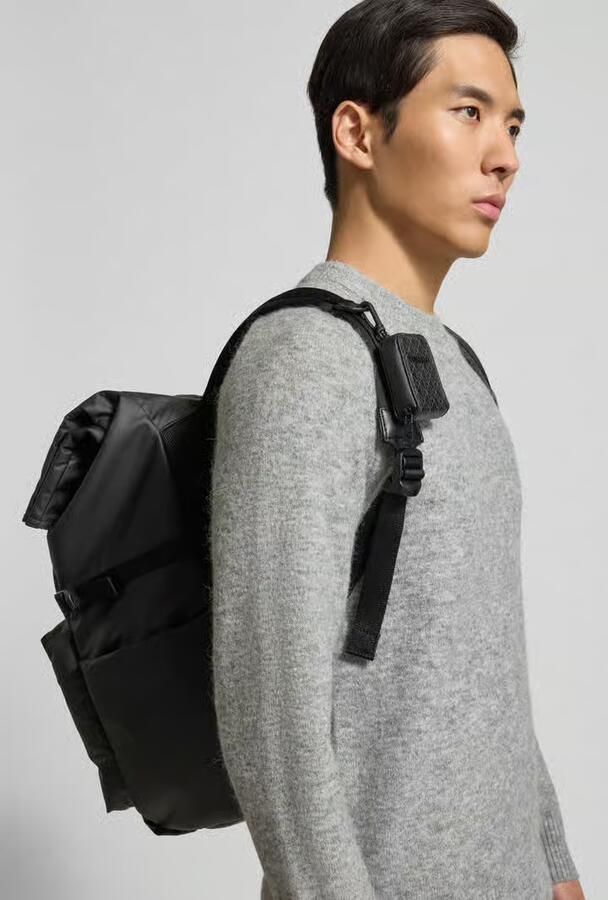 CK Calvin Klein Rugzak met rolltop en labelpatch - Foto 2