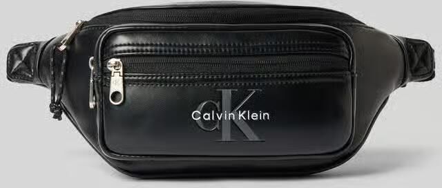 CK Calvin Klein schoudertas met logo- reliëf model 'BOLD LOGO WEBBING WAISTBA' - Foto 2
