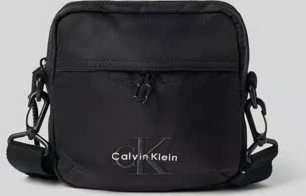 CK Calvin Klein schoudertas met logostitching model ' BOLD SQUARE CROSSBODY' - Foto 2