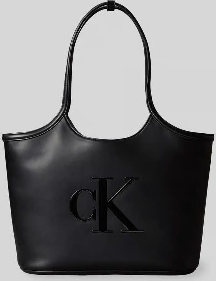 Calvin Klein Jeans Handtas BOLD CK SHOPPER LV04F3562G - Foto 2