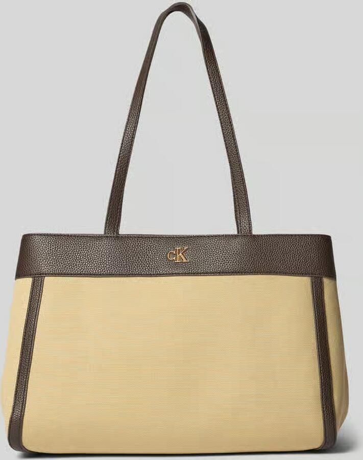 Calvin Klein Jeans Boodschappentas Canvas Medium Tote - Foto 2