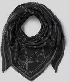 Calvin Klein Jeans Sjaal Emblem Aop Contrast Lw Square Sc