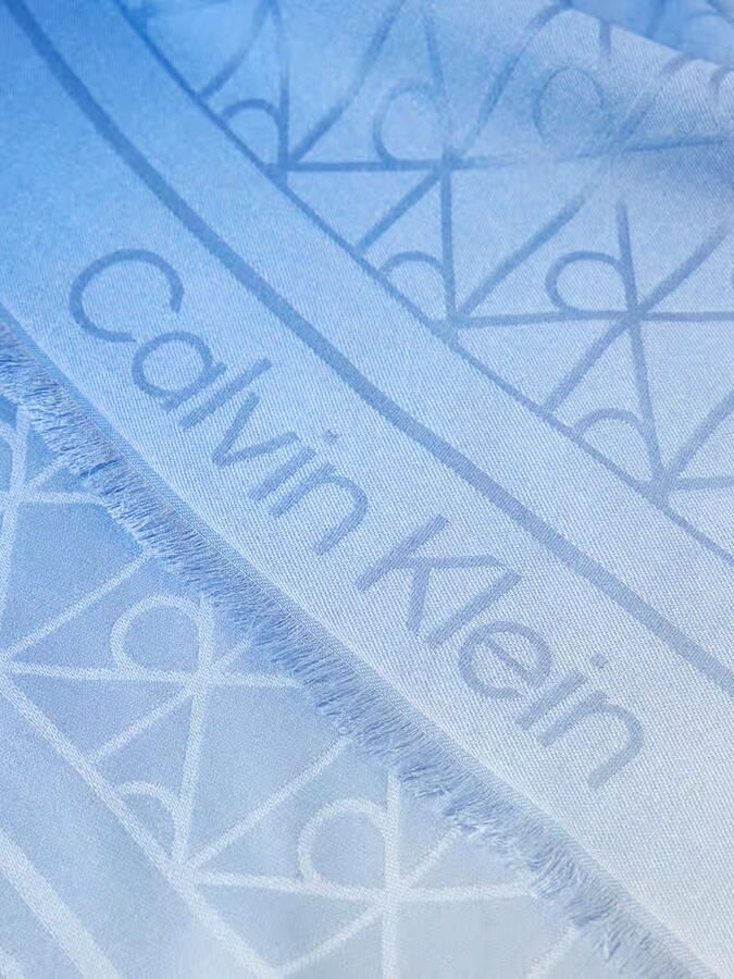 CK Calvin Klein Sjaal van puur modal model 'GRADIENT EMBLEM SQUARE'