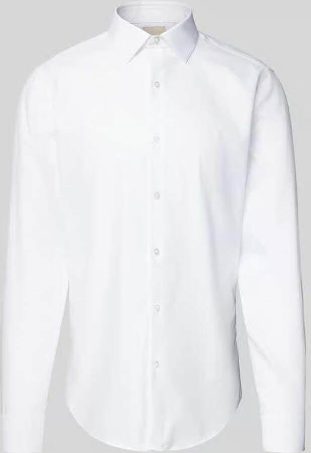 CK Calvin Klein Slim fit zakelijk overhemd met kentkraag - Foto 2