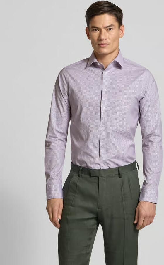 CK Calvin Klein Slim fit zakelijk overhemd met kentkraag - Foto 2