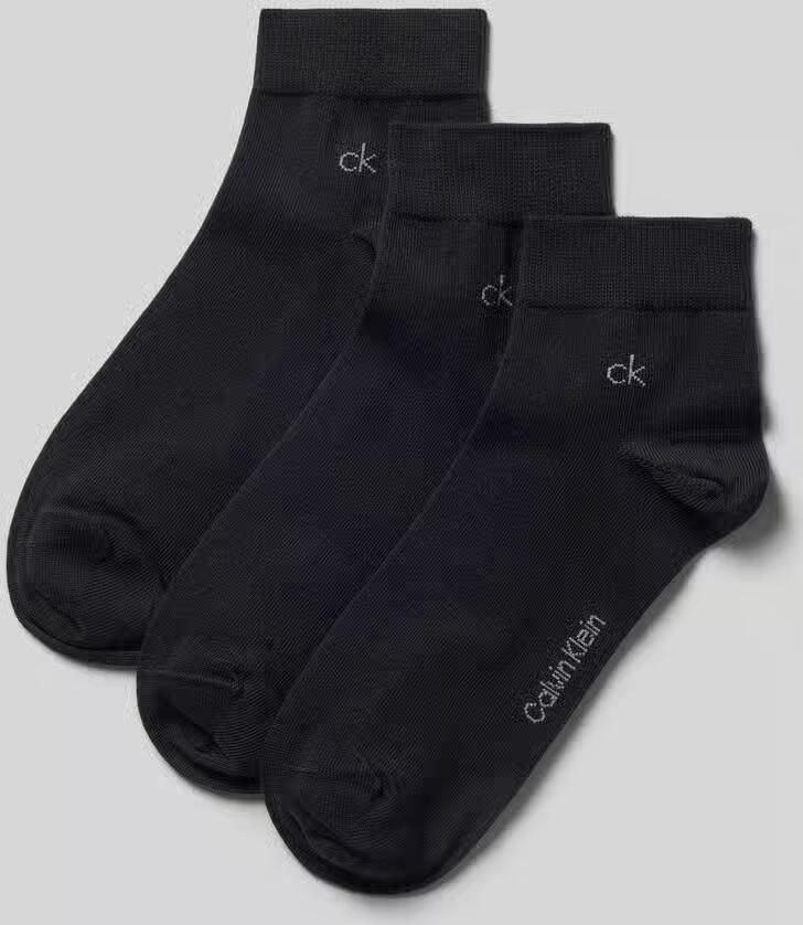 CK Calvin Klein Sokken van katoenmix in een set van 3 - Foto 2