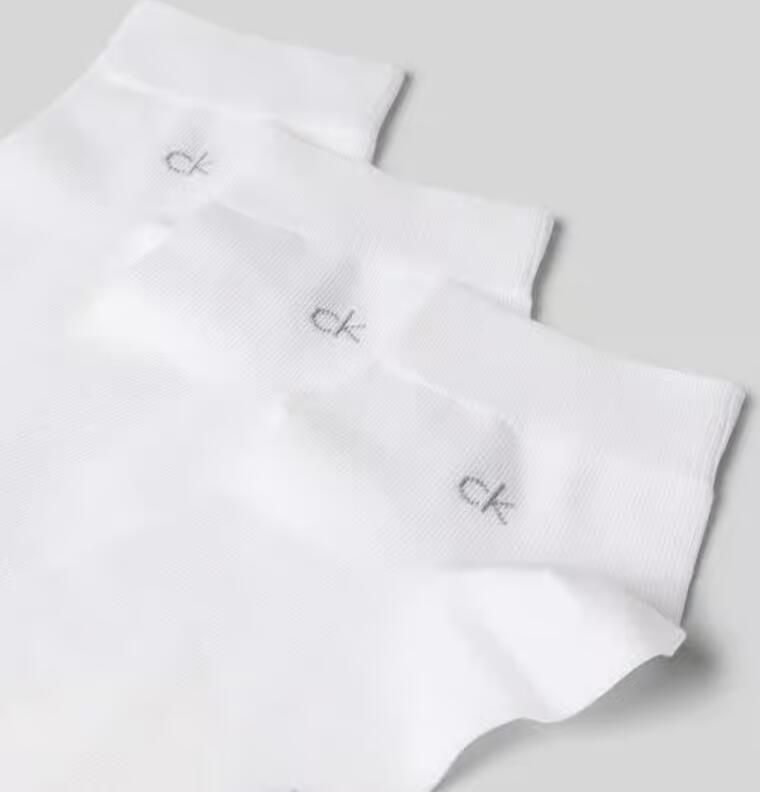 CK Calvin Klein Sokken van katoenmix in een set van 3