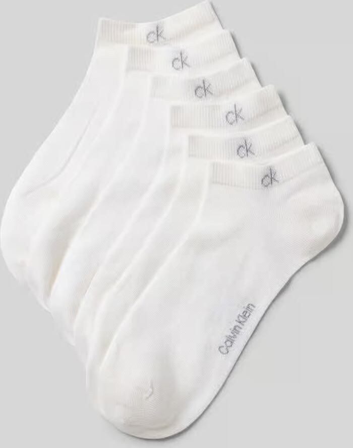 CK Calvin Klein Sokken van katoenmix in set van 6 - Foto 2