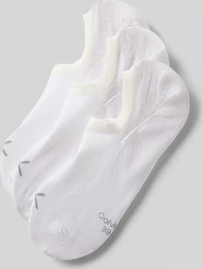 CK Calvin Klein Sokken van katoenmix model 'FOOTIE' - Foto 2