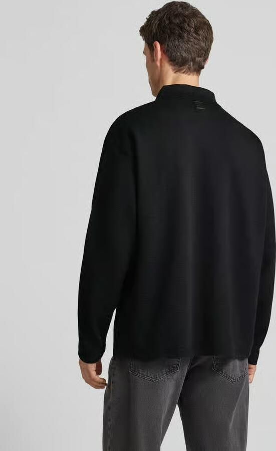 CK Calvin Klein Sweatshirt met polokraag en ritssluiting - Foto 3
