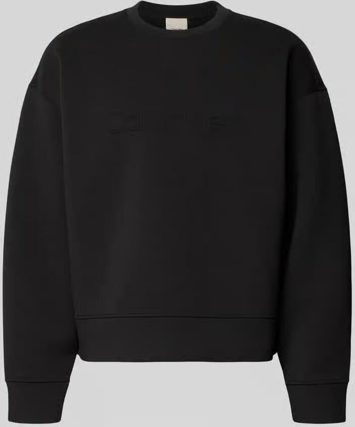 CK Calvin Klein Sweatshirt met ronde hals en logo