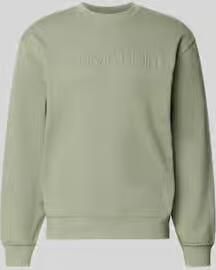CK Calvin Klein Sweatshirt met ronde hals en logo