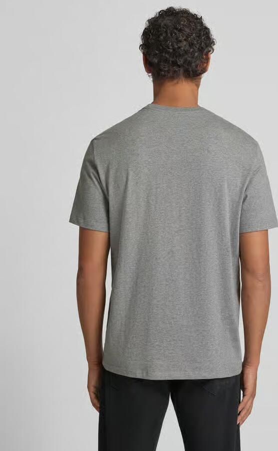 CK Calvin Klein T-shirt met labelprint en ronde hals - Foto 4
