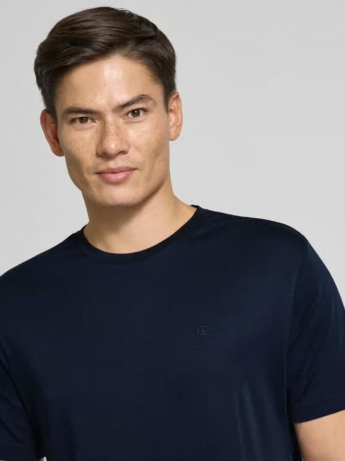 Calvin Klein Jeans T-shirt Korte Mouw SS SUPIMA CHEST EMB CREWNECK TEE - Foto 3
