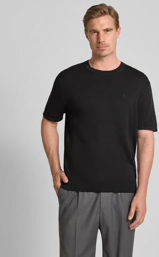 CK Calvin Klein T-shirt met logostitching model 'SUPIMA' - Foto 2