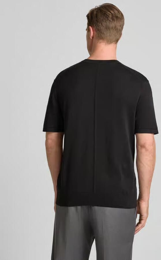 CK Calvin Klein T-shirt met logostitching model 'SUPIMA'