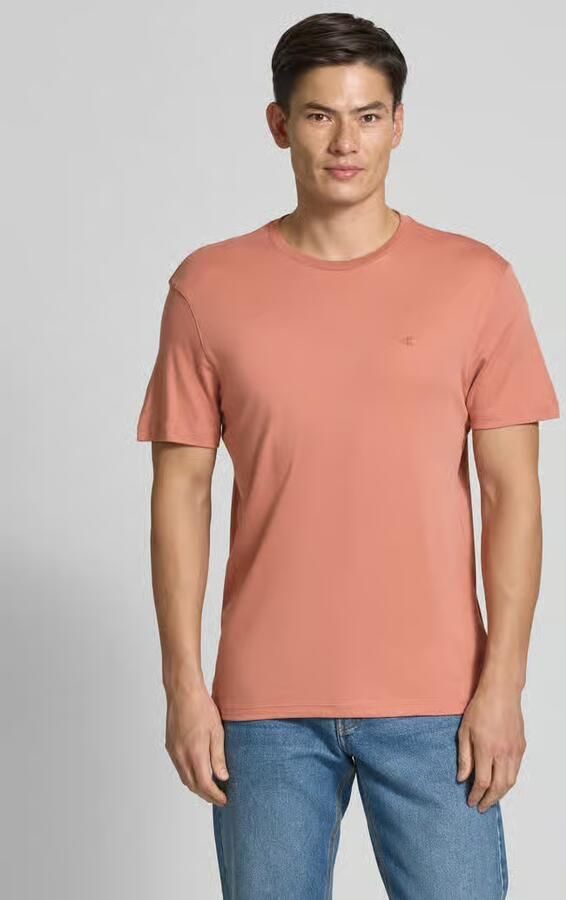 CK Calvin Klein T-shirt met logostitching model 'SUPIMA' - Foto 2