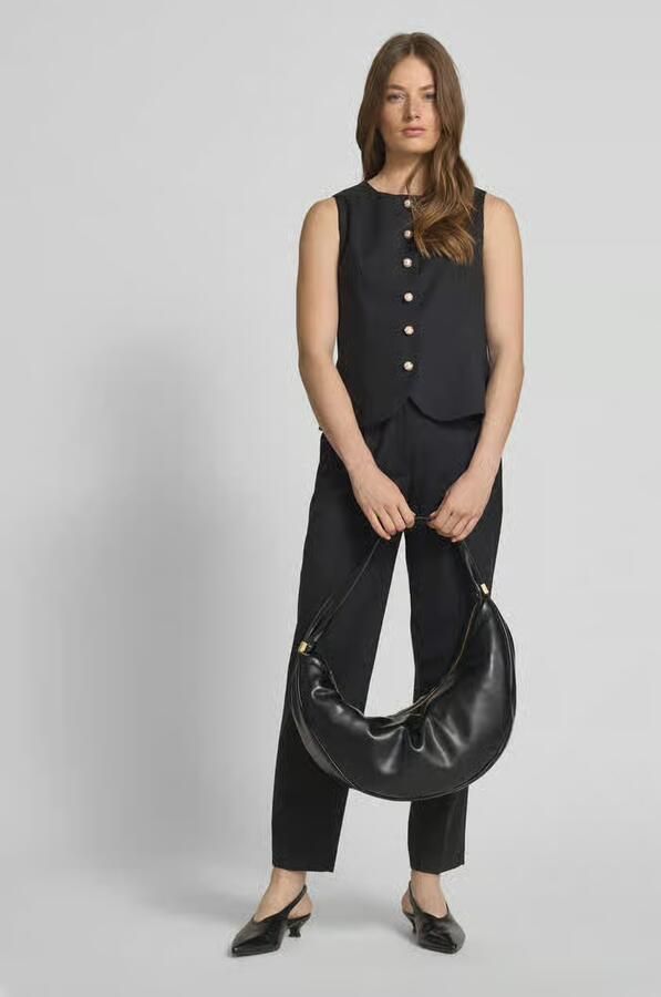Calvin Klein Jeans Tas PINCHED SOFT CRESCENT LG LV04F3009G - Foto 2
