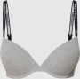 Calvin Klein Underwear Beha met labeldetails model 'PUSH UP PLUNGE' - Thumbnail 1