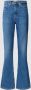 Calvin Klein Bootcut Denim Jeans in Medium Blauw voor Dames Blue Dames - Thumbnail 2