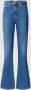 Calvin Klein Bootcut Denim Jeans in Medium Blauw voor Dames Blue Dames - Thumbnail 1