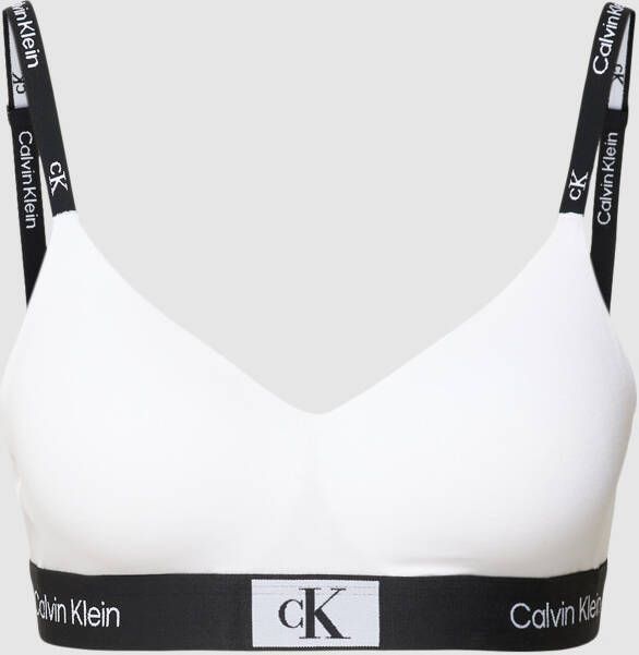 Calvin Klein Bralette-bh met klassieke tailleband met ck logo
