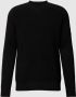Calvin Klein Jeans Gebreide trui met labelpatch model 'MONOLOGO BADGE SWEATER' - Thumbnail 4