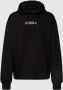 Calvin Klein Zwarte hoodie met print en contrastdetails Black Heren - Thumbnail 1