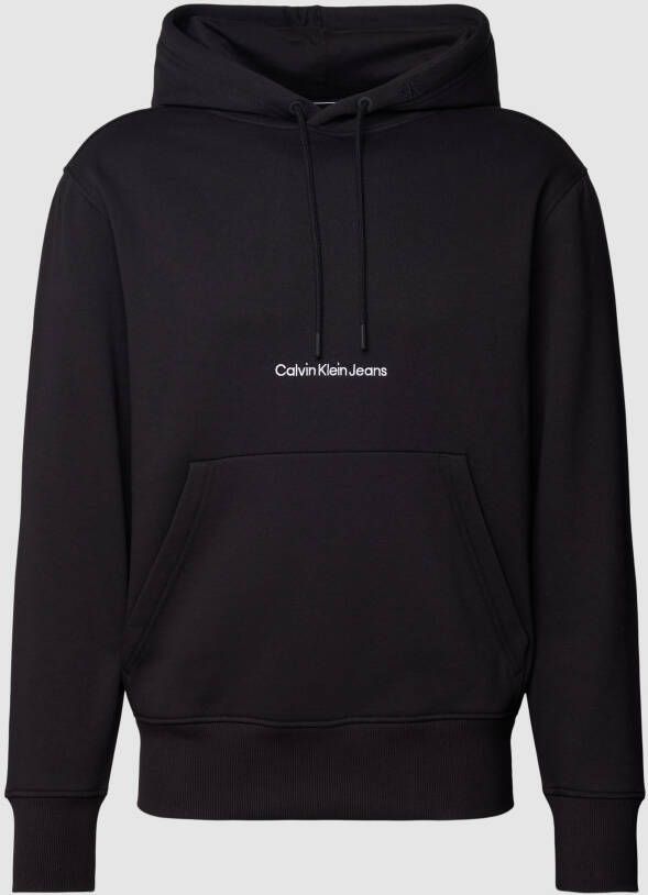 Calvin Klein Jeans Hoodie met labelstitching