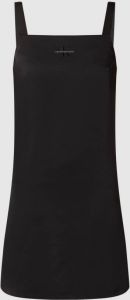 Calvin klein JEANS jurk van gerecycled polyester zwart