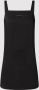 Calvin klein JEANS jurk van gerecycled polyester zwart - Thumbnail 1