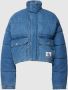 Calvin Klein Jeans Kort gewatteerd jack met labeldetail - Thumbnail 1
