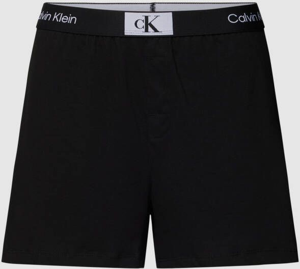 Calvin Klein Underwear Korte broek met labeldetails