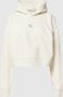 Calvin Klein Witte katoenen trui met capuchon Wit Dames - Thumbnail 3